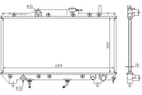 фото thumb №1, Nissens радиатор wody toyota carina e 1.6 gli at