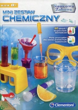 CLEMENTONI Мини-набор «Химия НАУКА» ИНТЕРЕСНО