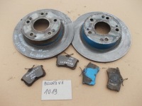 фото thumb №1, Тормозные диски задние тормозные колодки accord 7