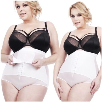 Orirose Wysokie majtki WYSZCZUPLAJĄCE modelujące brzuch z regulacją SIZE +