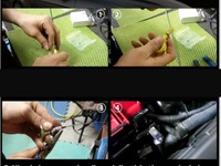 фото thumb №8, Щуп щуп рівня оливи ручка кронштейн алюміній do renault dacia