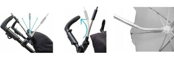 Зонтик для троллейбуса Universal Umbrella UV 50 Солнцезащитный крем
