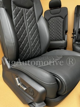 фото thumb №7, Сиденья audi q7 sq7 recaro s-line обивка кожаные nappa новое европа