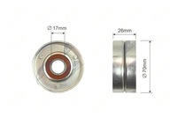 фото thumb №1, Ролик натяжителя ремень клиновой do mg zr 2.0 td