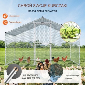 Курятник, клетка, загон для кур-птиц, 3х2х2 м.