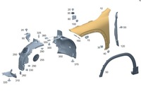 фото thumb №1, Крила передній mercedes eqb x243