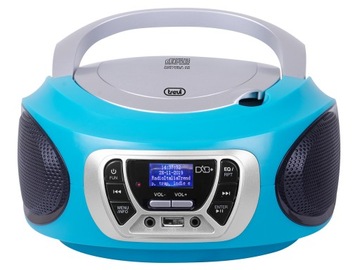 БУМБОКС РАДИОПЛЕЕР DAB РАДИО CD USB MP3 TREVI