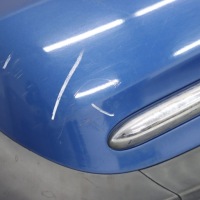 фото thumb №11, Mini r50 бампер задний защита панель задний хром hyper blue niebieski - a28