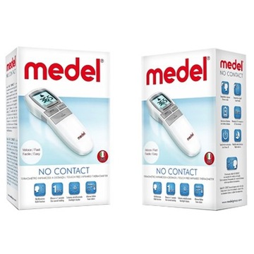 БЕСКОНТАКТНЫЙ МНОГОФУНКЦИОНАЛЬНЫЙ ТЕРМОМЕТР + СИГНАЛИЗАЦИЯ MEDEL