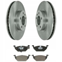 Купить Тормозные диски + тормозные колодки перед vw golf v polo 9n 256mm, фото thumb