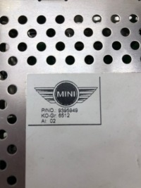 Mini f55 f56 радіо навігація зчитувач 9395949 Оригінал, фото thumb
