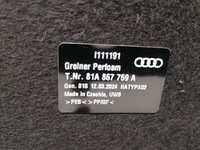 фото thumb №6, Audi q2 81a полиця задня багажника нова оригінал 16-23
