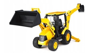 Погрузчик и экскаватор Bruder JCB Midi CX, желтый