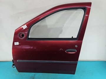 фото thumb №1, Двері перед ліві водія dacia logan i 05-14 колір te218