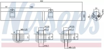 фото thumb №10, Осушитель кондиционера mercedes ml-class w164 05-,