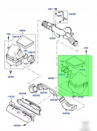 фото thumb №9, Kpl фильтр воздуха корпус range rover velar 2.0