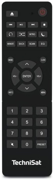 Wi-Fi Цифровое интернет-радио DAB FM CD MP3-плеер Technisat 570 CD IR