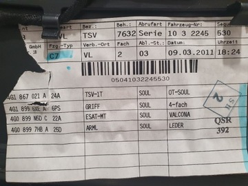 фото thumb №16, Audi a6 c7 4g боковина двері лівий memory шкіра led