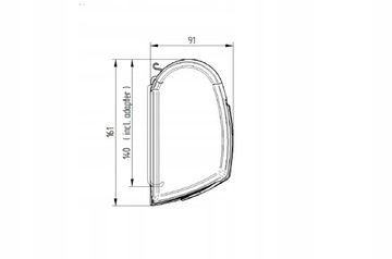 Настенная маркиза в кассете Thule 5200 400 Белый нет