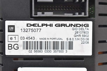 фото thumb №12, Радіо радіопрогравач cd30 13255553 13275077 opel astra 3 iii h рестайлінг 06-14