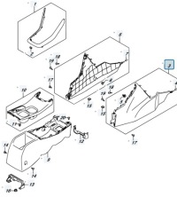 фото thumb №7, Suzuki sx4 s-cross 18r 1.4t lift захист корпус тунель консолі права