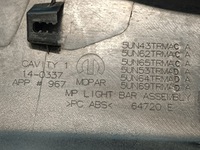 фото thumb №12, Jeep compass 2 ii 2.4 pb 182km 4x4 2020 r накладка молдинг крышки багажника задняя