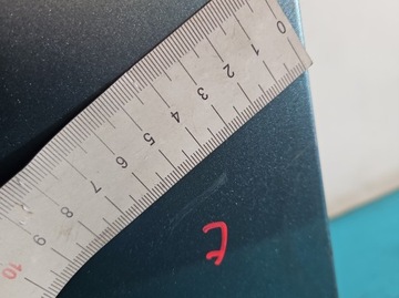 фото thumb №9, Двері перед ліві mitsubishi outlander ii блакитний a86a