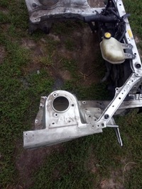 фото thumb №6, Toyota rav4 ii 00-05 2,0 d-4d 116km передняя часть балка лонжерон радиатор