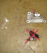 фото thumb №1, Honda accord 2.4 viii 08- кронштейн основа двигуна