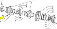 фото thumb №7, Болт диференціал fiat bravo оригінальний номер 46455500