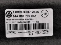 фото thumb №11, Обшивка пол багажника vw id.7 14a867769 nowa оригинальная