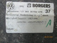 фото thumb №12, Килимок обшивка підлога vw golf 4 iv версія 5 d