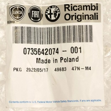 фото thumb №7, Решітка планка бампера хром fiat 500 рестайлінг 2016 lounge 735642074 735642297