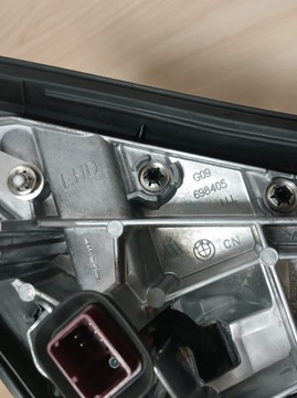фото thumb №9, Bmw xm g09 2022r зеркало левая каркас камера ассистент 5+1 pin европа оригинальный номер