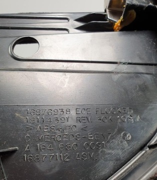 фото thumb №6, Бардачок пассажира mercedes gl x164 a1646800091 евро