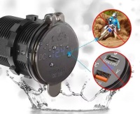 фото thumb №9, Зарядний пристрій woltomierz панель usb qc3.0 + pd usb c швидкі заряджання 63w