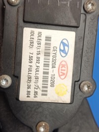 Kia carens 3 2.0crdi педаль газа потенциометр 32726-1d200 в Украине, фото thumb