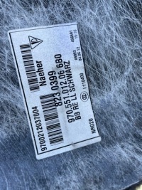 фото thumb №8, Шумоизоляция пол обшивка коврик чёрный porsche panamera 970 eu