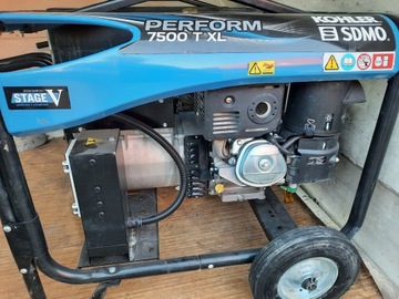 Генератор 6,5 кВт Генератор Kohler SDMO 7500T XL тележка