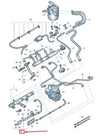 фото thumb №2, Audi a4 allroad b8 fuel інжектор 059130277be