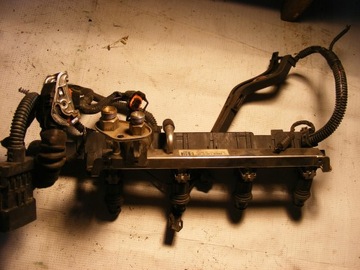 фото thumb №8, Opel corsa b c 1.2 16v планка вприскувальний форсунки 0280151045 джгут двигуна
