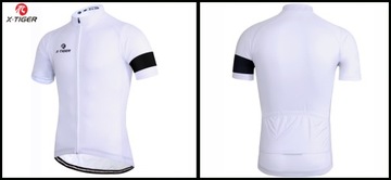 T-Shirt Koszulka Rowerowa Męska X-Tiger Z Kieszeniami Wiosna Lato 5XL