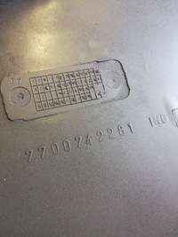 фото thumb №3, Молдинг дверь задняя renault trafic 7700742281 oe!