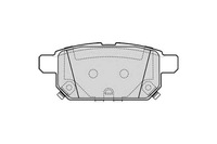 фото thumb №1, Delphi тормозные колодки тормозные suzuki baleno swift iv swi