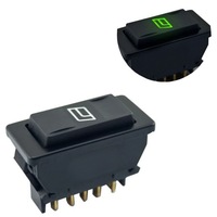фото thumb №1, Переключатель do подъёма окон подсвечиваемый 5 pin asw-02d prk0014