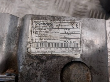 фото thumb №7, Вебасто отопление стояночный комплект volkswagen passat b5 2.8 v6 90888b
