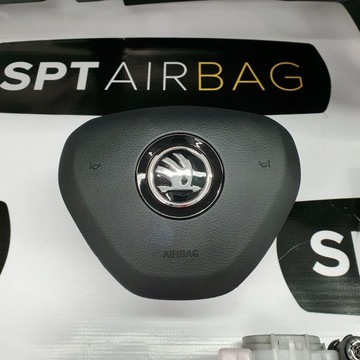 фото thumb №6, Skoda octavia iii 3 5e0 панель консоль подушки ремни подушка безопасности air bag