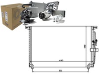 фото thumb №1, Конденсатор радиатор кондиционера [nissens]