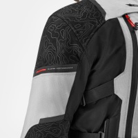 Мотоциклетная туристическая куртка SHIMA TRACKER LIGHT GREY CORDURA С БЕСПЛАТНЫМИ ПОДАРКАМИ
