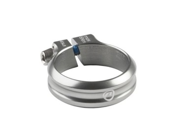 Подседельный зажим Accent EXE Clamp 34,9 мм, серый анодированный
